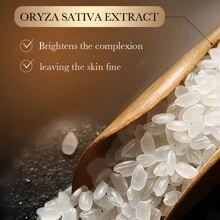 BIOAQUA 米白美白保濕面部精華霜減少細紋保濕美白塑顏日夜面霜韓國護膚品 - 淡黃色 - 查看 5