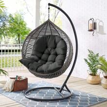 Live And Home 3 Colors Thick Hanging Egg Swing Chair Cushion,Fluffy Hanging Egg Chair Pad,Soft Comfortable Hanging Basket Chair Seat Cushion,Hammock Chair Seat Pads,Outdoor Swing Sofa Cushion,Indoor/Outdoor Seat Cushion For Sofa,Hammock,Patio,Garden