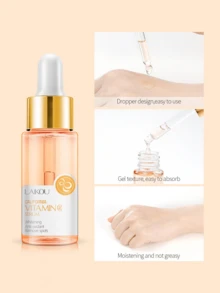 1Pc Vitamin C LAIKOU California Tinh chất làm trắng da mặt, 17ml Tinh chất làm săn chắc da mặt Chống oxy hóa Các đốm đen Điều trị da mặt Quà tặng cho phụ nữ, Mẹ, Vợ, Em gái, Thiếu niên, Bạn gái Tinh chất cam Chăm sóc da Spa - Màu Cam cháy - Xem 7