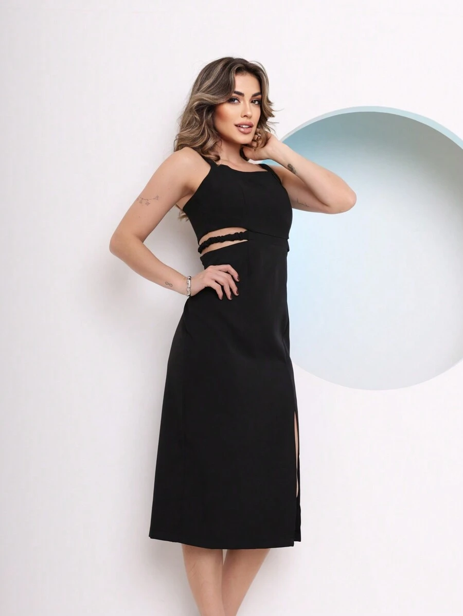 Women Dresses - 黑色 - 查看 1