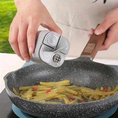 4合1 PP可攜式香料分配器-適用於露營，徒步旅行，戶外烹飪，燒烤，野餐和露營廚房用具