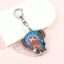 1 stycke tecknad anime ett stycke halmhatt Munch D.  nyckelringhänge