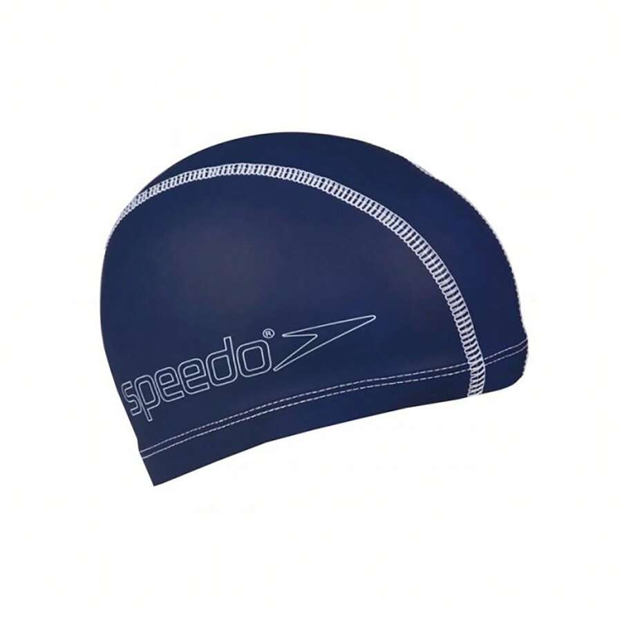 Speedo Childrens/Kids Pace Swim Cap (Navy) - Navy Blue - View 1