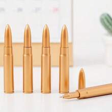 6pcs/10pcs Creative Simulated Bullet Ballpoint Pens. Suitable For Writing, Doodling, And Desk Decoration. - 10 Sticks - View 6