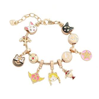 1pc Cartoon Anime Girl Warrior  Bracelet