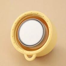 Miniso Sanrio Thermos Cup High-Value Cartoon Cute Pompompurin Stainless Steel Vacuum Flask With Rope Mini Portable Insulated Water Cup Water Bottle Tumbler 280ml/9.47oz - Yellow - View 10