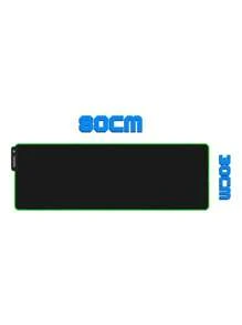 Mouse Pad gamer Exbom MP-LED3080 de emborrachado 300mm x 800mm x 4mm preto