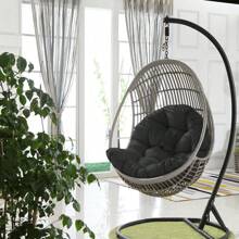 Live And Home 3 Colors Thick Hanging Egg Swing Chair Cushion,Fluffy Hanging Egg Chair Pad,Soft Comfortable Hanging Basket Chair Seat Cushion,Hammock Chair Seat Pads,Outdoor Swing Sofa Cushion,Indoor/Outdoor Seat Cushion For Sofa,Hammock,Patio,Garden