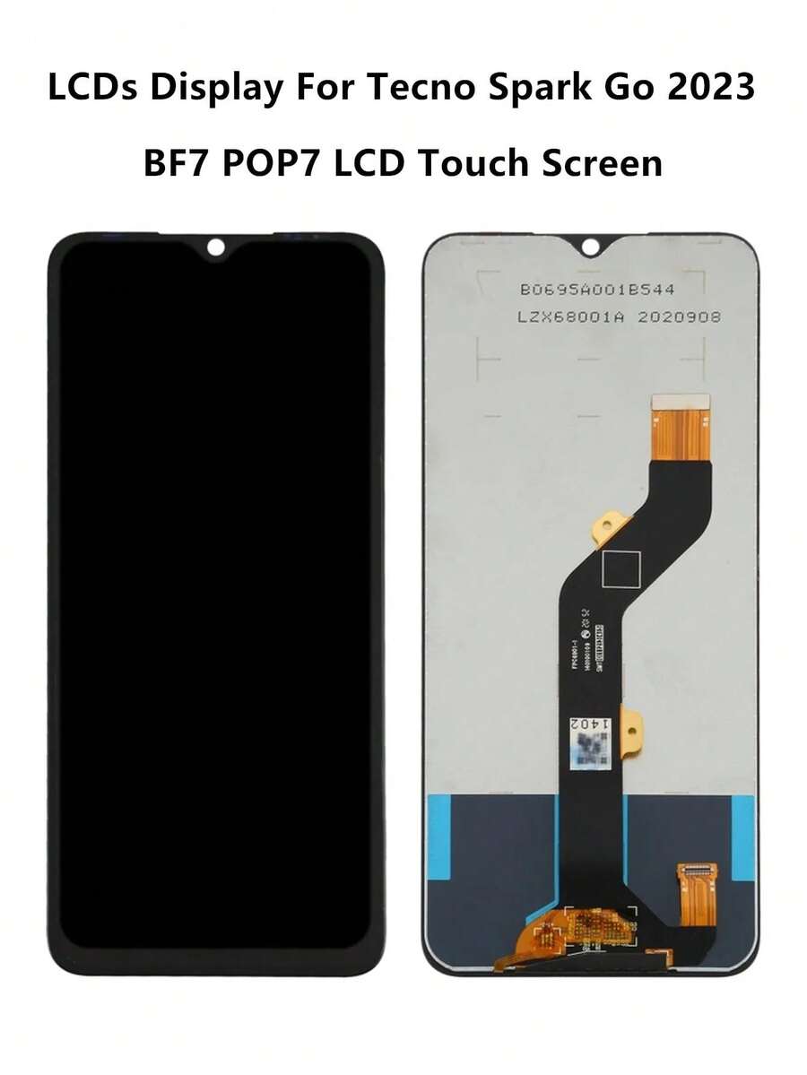 Bán Buôn Điện Thoại Di Động Màn Hình LCD Hiển Thị Cho Tecno Spark Go 2023 BF7 POP7 Màn Hình Cảm Ứng LCD Cho Tecno Spark Go 2023 BF7 POP7