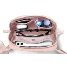 Unisex Fanny Pack With Adjustable Strap Small Waist Pouch - Grey - View 3