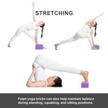 1pc Gym Blocks Foam Brick Training Exercise Fitness Set Tool Yoga Bolster Pillow Cushion Stretching Body Shaping Yoga Blocks