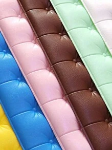 1/5/10pcs Anti-Collision Foam Wallpaper Self-Adhesive Soft Package 3D Wall Sticker Wall Edge Sticker Wall Thickening Pad For Headboard