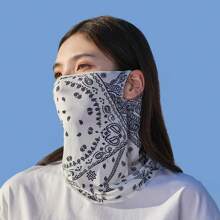 Mặt nạ làm mát + Tay áo, Khăn trùm đầu Bandana Vòng tai Mặt nạ Balaclava Nam Nữ Khăn trùm cổ Chống bụi Gió Mặt nạ xe máy Mặt nạ trượt tuyết - A - Xem 5