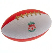 Liverpool FC Mini Foam American Football (Red/White) - Red/White - View 1