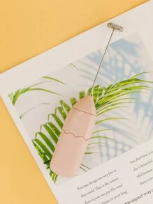 AOYI 1pc AA Battery Powered Handheld Portable Mini Coffee Milk Frother Mixer Whisk With Hanging Strap - Multicolor - View 13