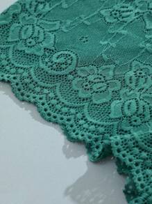 5pcs/Set Women's Lace Pattern Breathable Christmas Color Bikini Panties, Comfortable Daily/Gift Underwear Set - Multicolor - View 6