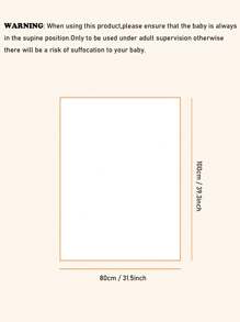 1pc Newborn Baby Boys Girls Blankets Star Pattern Plush Blankets,Baby Receiving Blankets Super Soft Warm Lightweight Breathable For Infant Toddler Stroller - Grey - View 7