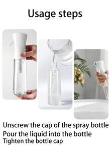 1 Stück exquisite Hochdrucksprüher: Alkohol-Desinfektionsflasche, Gießkanne, Frisur-Wassersprüher, Küchen-Ölsprüherflasche - Verschiedenfarbig - Übersicht 9
