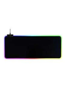 Mouse Pad gamer Exbom MP-LED3080 de emborrachado 300mm x 800mm x 4mm preto