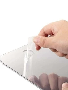 1pc New Acrylic Shatterproof Fog-Free Mirror For Travel, Bathroom, Shaving, Makeup - Multicolor - View 3