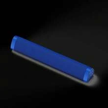 New 2024 無線藍牙揚聲器，桌上型電腦長條揚聲器，高功率重低音布網超長電池壽命，大音量充電，藍牙連接，讀卡器，USB閃存盤，多功能家用車用計算機桌面揚聲器 - 藍色 - 查看 5