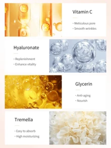 1Pc Vitamin C LAIKOU California Tinh chất làm trắng da mặt, 17ml Tinh chất làm săn chắc da mặt Chống oxy hóa Các đốm đen Điều trị da mặt Quà tặng cho phụ nữ, Mẹ, Vợ, Em gái, Thiếu niên, Bạn gái Tinh chất cam Chăm sóc da Spa - Màu Cam cháy - Xem 5