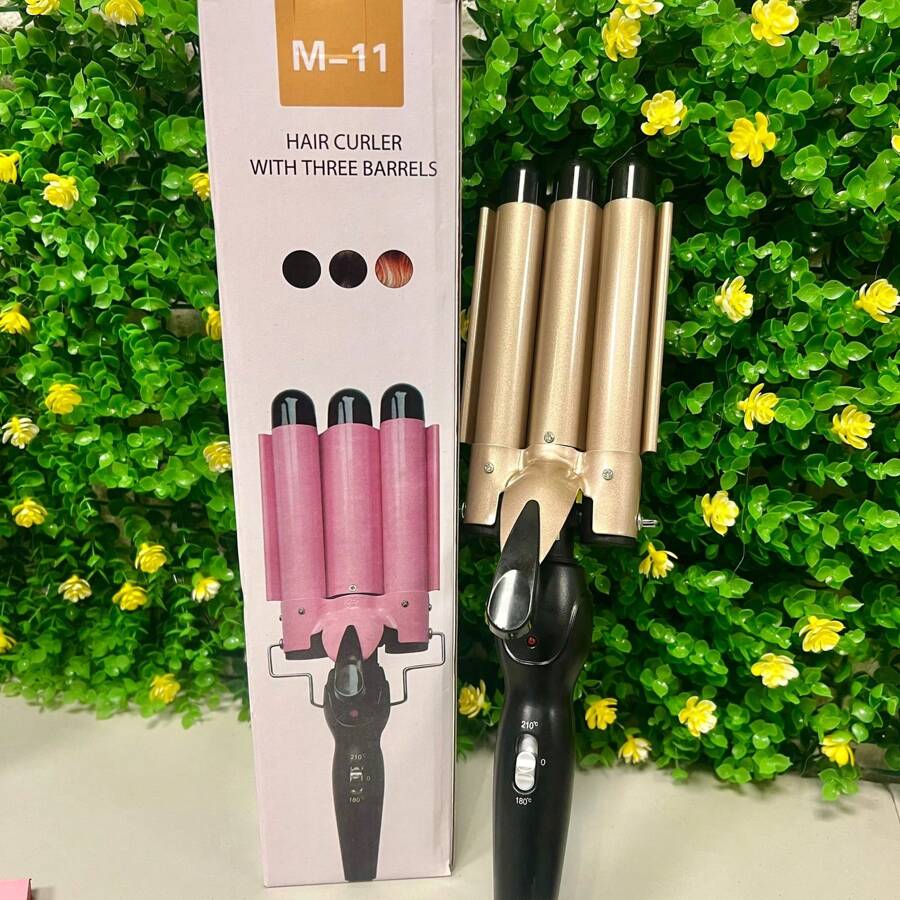 wafflera para cabello , rizadora de cabello - Multicolor - Ver 1