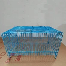 1入組倉鼠籠，單層籠，金線熊籠，攜帶式籠，倉鼠兔運輸籠，寵物滑水道，便攜小方籠枕頭，小型寵物飼養籠，倉鼠用品，易於安裝的外部飼料草架 - 彩色 - 查看 14