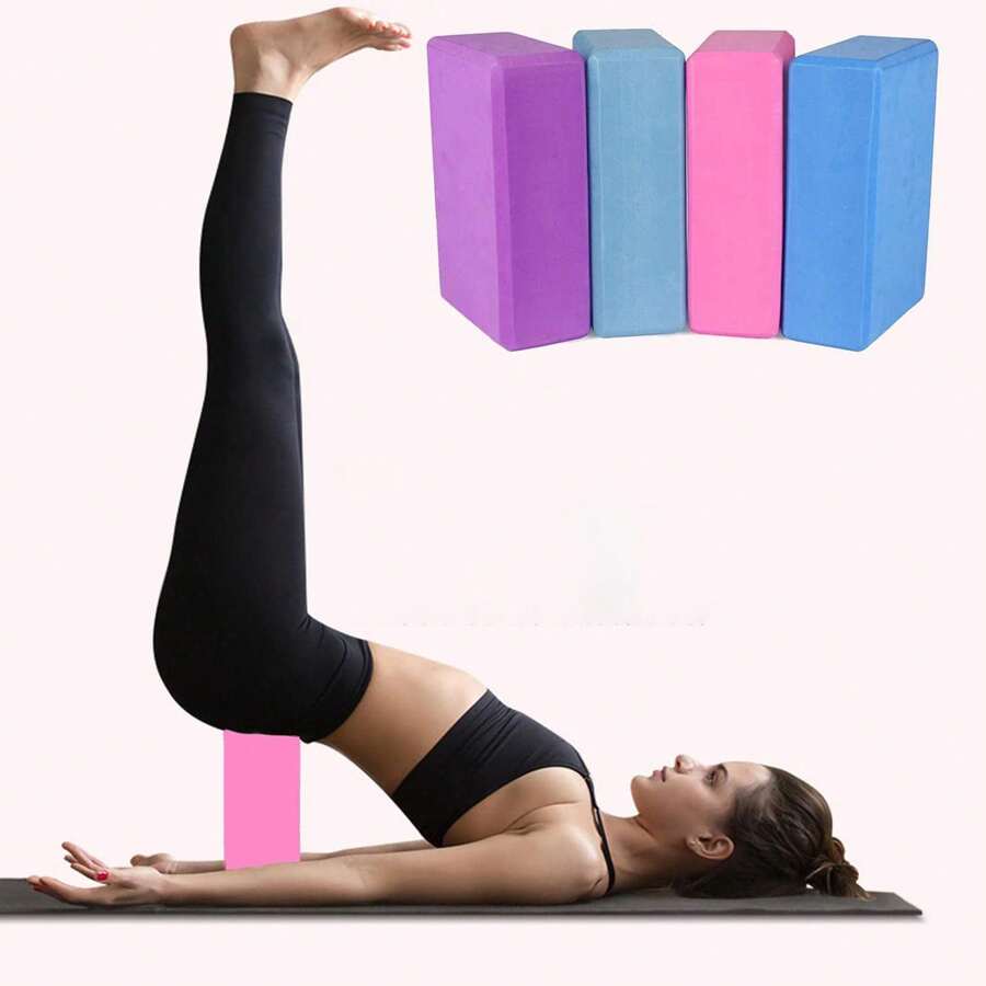 1pc Gym Blocks Foam Brick Training Exercise Fitness Set Tool Yoga Bolster Pillow Cushion Stretching Body Shaping Yoga Blocks