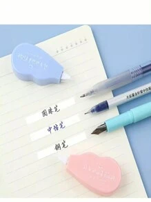 6 Cinta Corrector para Escuela Oficina Hogar - Blanco - Ver 9