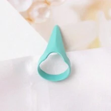 5 stuks/10 stuks/20 stuks vlechtaccessoires retro punk haarselectiegereedschap zinklegering haaraccessoires gothic nagel vinger klauw spike ringen voor het vlechten van haar