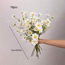 10 bông hoa cúc nhân tạo - Hoàn hảo để trang trí nhà cửa, đám cưới, tiệc tùng và hơn thế nữa! - Nhiều màu - Xem 10