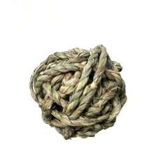 1pc Natural Hand-Woven Ball Rattan Ball Teething Toy For Rabbits/Hamsters, Colors & Sizes May Vary Slightly As Normal, Surface May Have Minor Marks - Multicolor - View 10