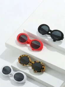 Pet Cat/Dog Windproof Sunglasses, Suitable For Teddy/Bichon Frise/French Bulldog, Perfect For Beach/Seaside Photoshoots - Multicolor - View 4