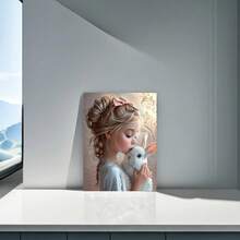 1入組30x40cm / 11.8x15.7in DIY 5D 鑽石畫（不含相框），全鑽十字繡圖片，牆壁裝飾，藝術手工藝品禮物，適合初學者