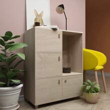 1 Roll Light Brown Wood Wallpaper Peel And Stick Wood Grain Contact Paper Waterproof Removable Kitchen Cabinet Wallpaper Wood Vinyl Wrap Cabinet Covers Oak Grey Wood Look Contact Paper 15.7inX196.8/118.1/39.3in - Light Grey - View 9