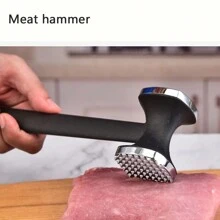 1只肉質嫩化器，鋅合金肉錘烹飪機，廚房小工具，廚房配件