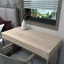 1 Roll Light Brown Wood Wallpaper Peel And Stick Wood Grain Contact Paper Waterproof Removable Kitchen Cabinet Wallpaper Wood Vinyl Wrap Cabinet Covers Oak Grey Wood Look Contact Paper 15.7inX196.8/118.1/39.3in - Light Grey - View 10