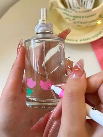 24-Color Acrylic Paint Marker Set For Painting Art, Waterproof And Non-Bleeding, DIY,  And Washable, Perfect For Easter/Christmas/Birthday Presents