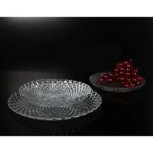 La Mediterránea Dinnerware 18 Pieces Diamond Collection Includes 6 Dinner Plates (24 Cm), 6 Deep Plates (21.5 Cm) And 6 Dessert Plates (19 Cm) | Tableware With Mediterranean And Versatile Design, Ideal For Special Occasions - 彩色 - 查看 6