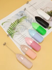 AOYI 1pc AA Battery Powered Handheld Portable Mini Coffee Milk Frother Mixer Whisk With Hanging Strap - Multicolor - View 4