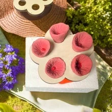6 piezas/1 set Taza de bebida para insectos abejas, bebedero para colmena y dispensador de agua para abejas - Multicolor - Ver 12