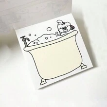 1入組卡通圖形記事本，多功能記事本 - 彩色 - 查看 7