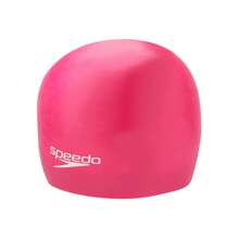 Speedo Unisex Adult Moulded Silicone Swimming Cap (Pink)