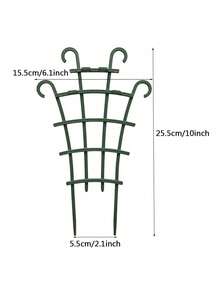 Wielofunkcyjny stojak na kwiaty z drutu żelaznego, stojak na winorośl, słupek podtrzymujący rośliny doniczkowe lotosu, krata do ogrodu warzywnego - Wielokolorowe - Zobacz 14