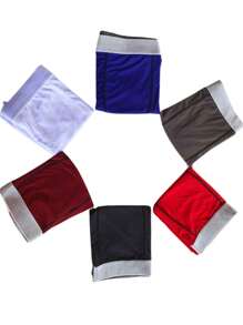 Kit Of 10 Men's Boxer Briefs With COTTON Lining (Plain And/Or Printed) - Nhiều màu - Xem 8