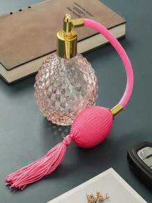 1 件 3.38 盎司长流苏气囊香水独立瓶、喷雾瓶、车载香水瓶、玻璃空瓶、奢华香水空喷雾瓶家居浴室装饰秋季装饰返校 - 彩色 - 查看 10