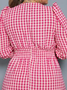 Plus Size Dresses - Rojo - Ver 8