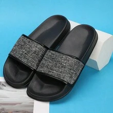 2024 Tongs pour homme, nouvelles chaussures d'été de loisirs en plein air, sandales pour marque populaire de vêtements urbains, antidérapantes, résistantes à l'usure, pantoufles de plage vietnamiennes, idéales pour les vêtements décontractés d'extérieur pour hommes - Gris - Voir 2