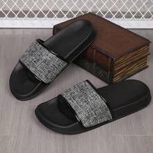 2024 Tongs pour homme, nouvelles chaussures d'été de loisirs en plein air, sandales pour marque populaire de vêtements urbains, antidérapantes, résistantes à l'usure, pantoufles de plage vietnamiennes, idéales pour les vêtements décontractés d'extérieur pour hommes - Gris - Voir 4